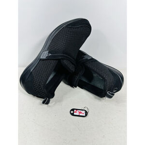 Orthofeet 821 Quincy Stretch Walking Shoes Womens Size 10.5B Black Comfort